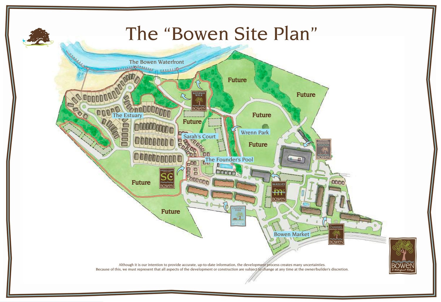 The Bowen Site Plan